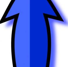 Flecha Azul Clip Art