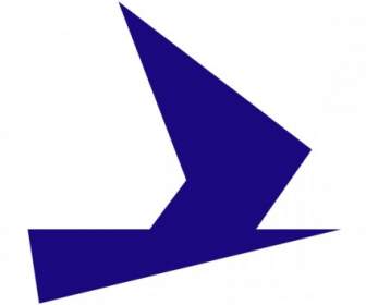 Der Blaue Vogel Symbol ClipArt
