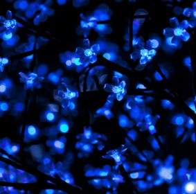 Luces De Navidad Azul