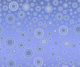 Blue Circles Seamless Tile