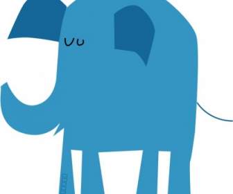 파란 코끼리