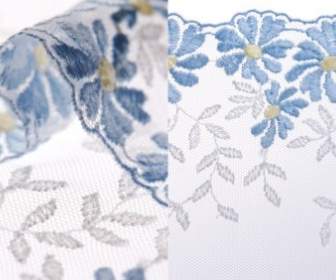 Blue Gauze Lace Highdefinition Picturep
