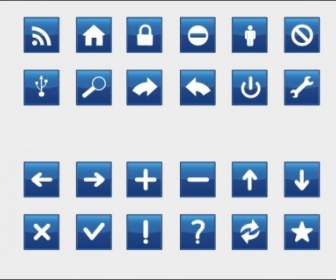 Blue Icons