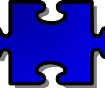 Blu Puzzle Pezzo ClipArt