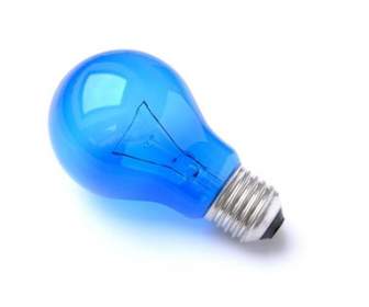 Kualitas Gambar Blue Light Bulb