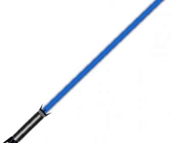 Blaue Lichtschwert-ClipArt