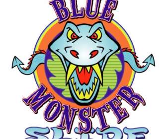 Blaue Monster Folie