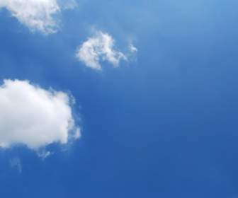Cielo Blu, Con Piccole Nuvole