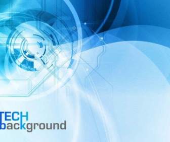 Blue Trend Of Dynamic Vector Background