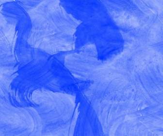 青の水彩画の背景