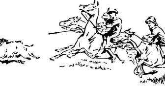 Image Clipart Chasse Sanglier