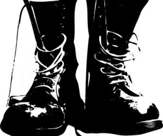 Boots Shoes Clothing Clip Art