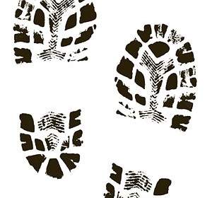 Boots Shoes Shoe Print Clip Art