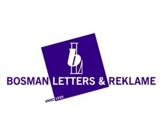 Bosman Letters Reklame