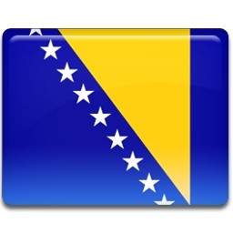 Bosnischen Flagge