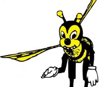 Bowing Bee Clip Art