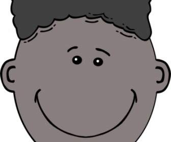 Boy Face Cartoon Clip Art