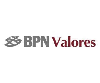 Valores Do BPN