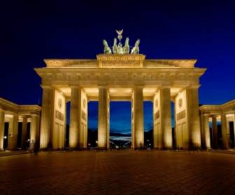Brandenburg Gate Wallpaper Allemagne Monde