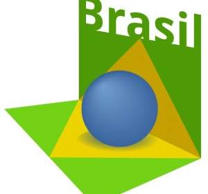 Бразилия флаг Artd