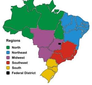 Brazil In Regions