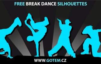 Siluet Breakdance