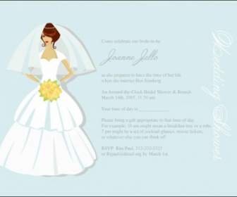 Bridal Shower-Karte