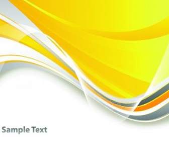 Bright Yellow Line Text Box Vector