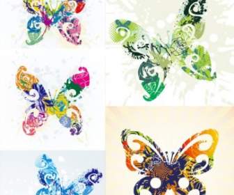 Brilliant Butterflies Vector