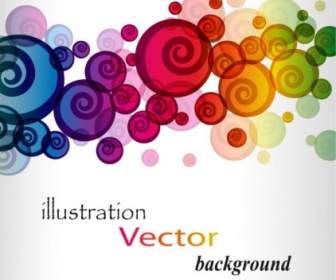 Brilliant Colorful Loop Pattern Vector