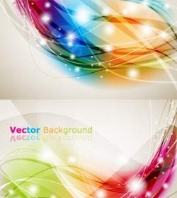 Brilliant Dynamic Effects Background Vector
