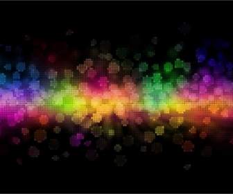 Brilliant Neon Color Background Image Vector