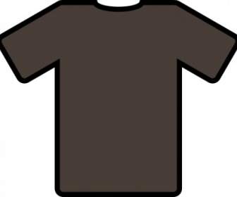 Braun T Shirt ClipArt