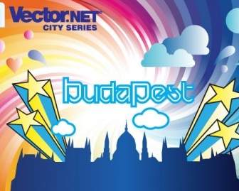Vettore Di Budapest Città