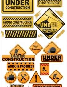 Building And Construction Icons Vector