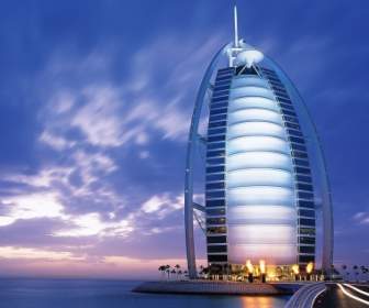 Burj Al Arab Hotel Tapety World Zjednoczone Emiraty Arabskie