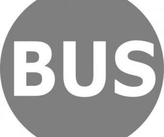 ClipArt Grau Logo Di Autobus
