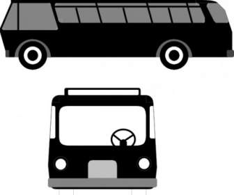 Arte De Clip De Transporte De Autobús