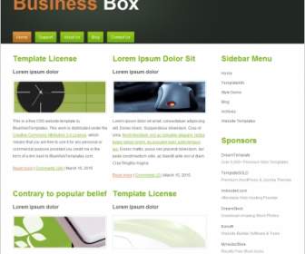 Business Box Template