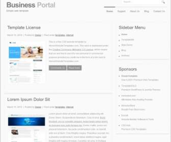 Business-Portal-Vorlage