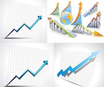 Business-Statistik Tabelle Vektor