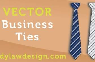 Business Tie Vectors
