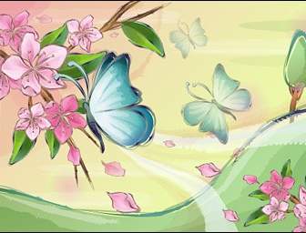 Schmetterling Und Blume