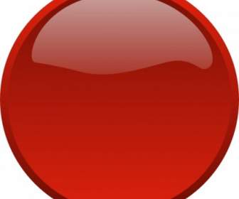 Clipart Rouge Bouton