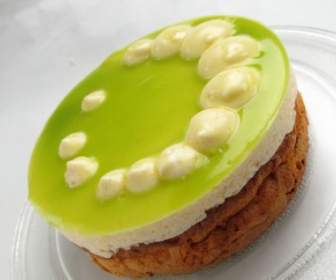 케이크 스위트 녹색 완두콩