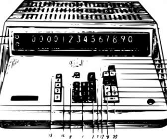 Calculator Elektronika Clip Art
