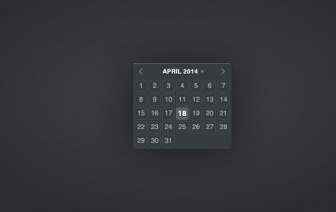 日曆 Datepicker