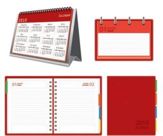 Calendar Notepad Vector