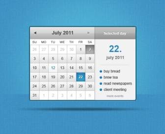 Kalender-widget