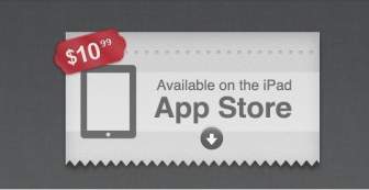 Aufruf Zum Handeln Download App Etikett Mit Preisschild